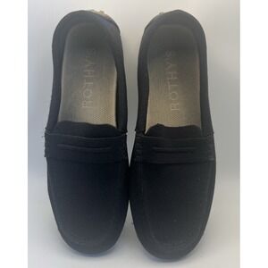 Rothy's The Driver Loafer Slip On Shoe Flat Black Womens Size 8.5